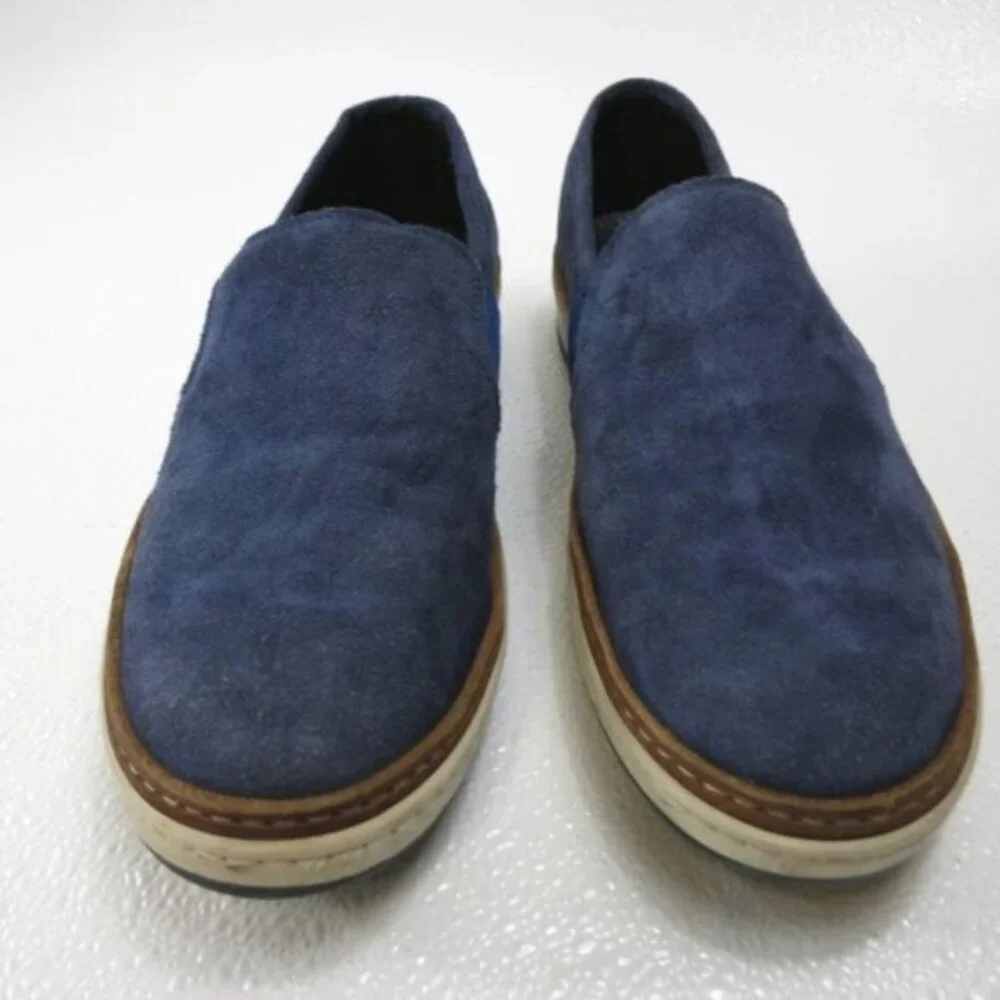 To Boot New York Suede Leather Boat Deck Loafers Footwear Shoes Mens sz 9.5